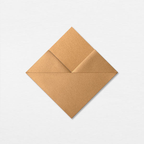 Enveloppe avec carte - Or