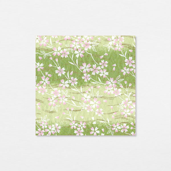 Washi 15cm - Hirosaki rose vert