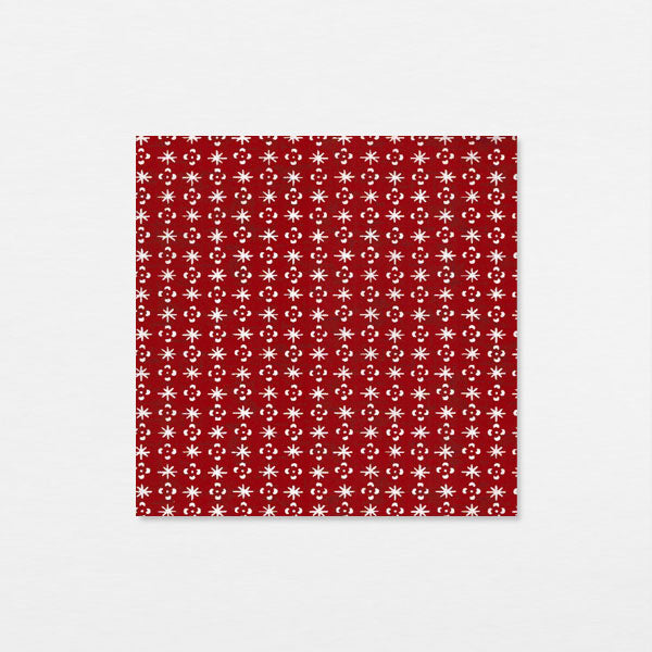 Washi 15cm - Wagara étoiles rouge