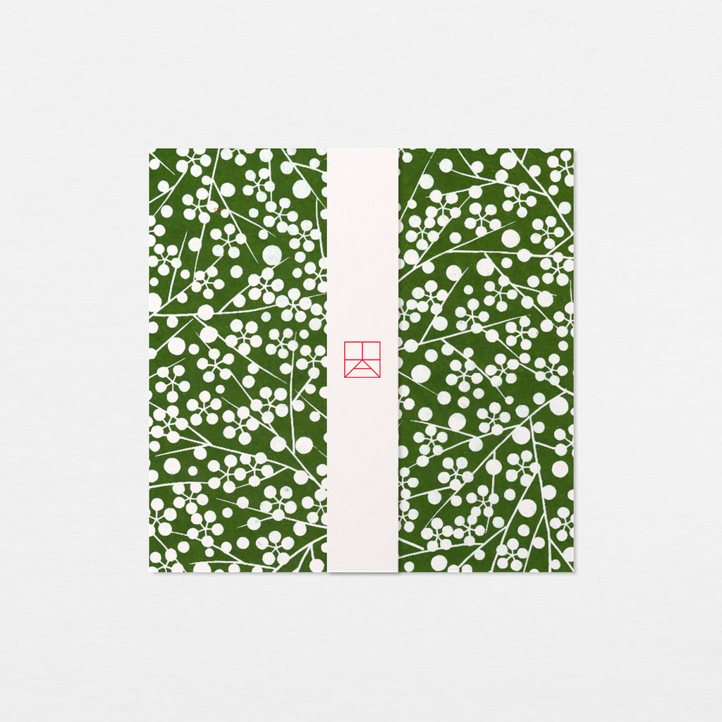 Papiers Assortis 15cm - Eda pruniers blanc vert