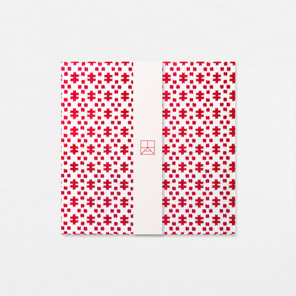 Papiers Assortis 15cm - Igeta rouge blanc