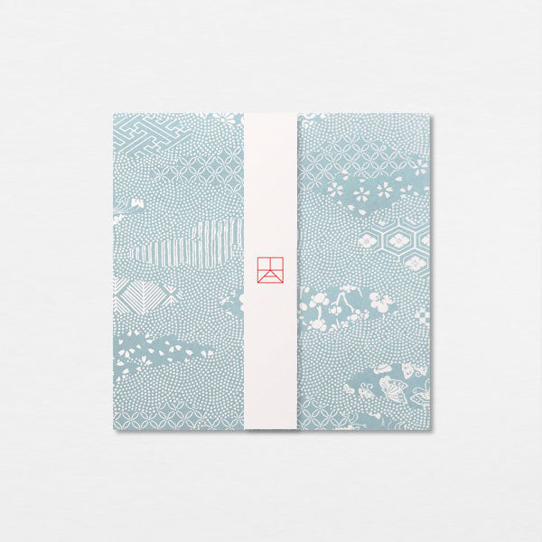 Papiers Assortis 15cm - Kyoto bleu-gris