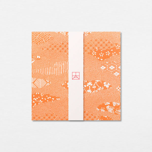 Papiers Assortis 15cm - Kyoto orange