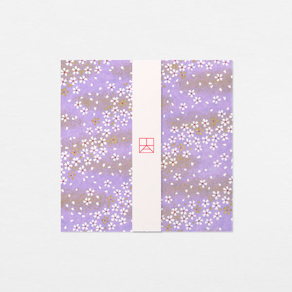 Papiers Assortis 15cm - Risée sakura glycine