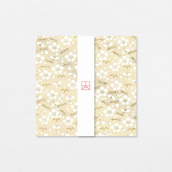 Papiers Assortis 15cm - Ume matsuba crème