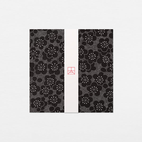 Papiers Assortis 15cm - Ume tenten argent noir