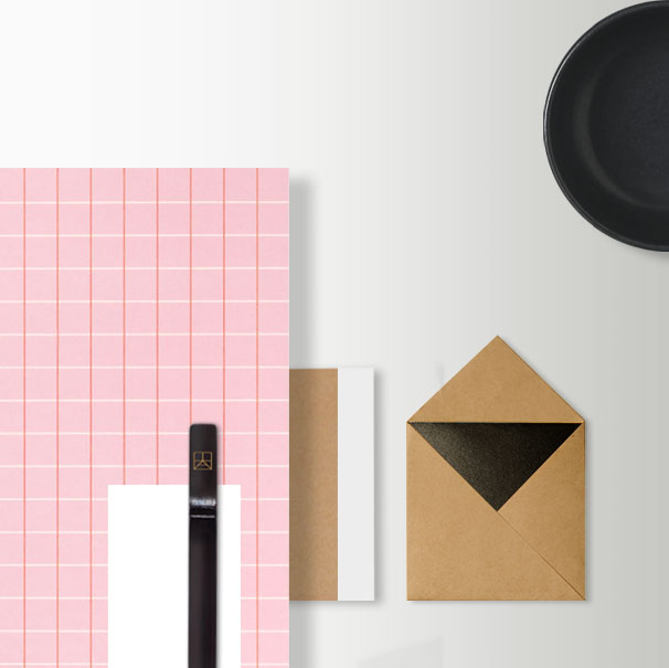 Enveloppe avec carte - Noir – Atelier origami