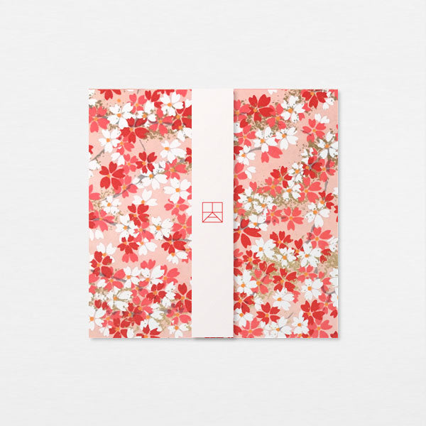 Carte Washi 15cm - Ki sakura rouge