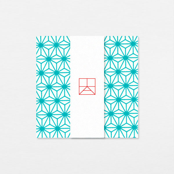 Kit Guirlande - Asanoha grand turquoise