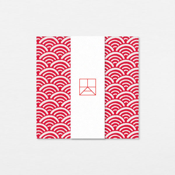 Kit Guirlande - Seigaiha rouge