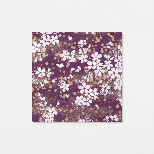 Washi 15cm - Daimonji sakura violet