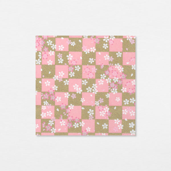Washi 15cm - Ichimatsu sakura or rose