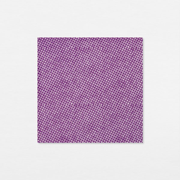 Washi 15cm - Kanoko blanc violet