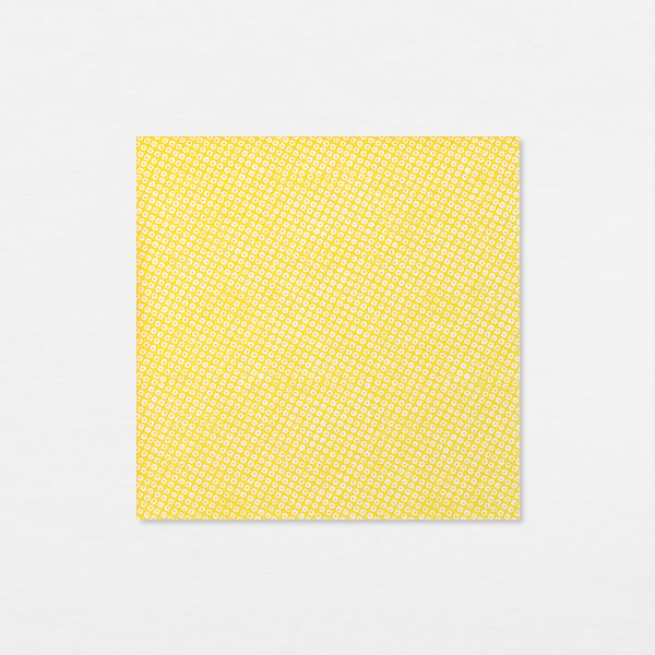 Washi 15cm - Kanoko blanc jaune