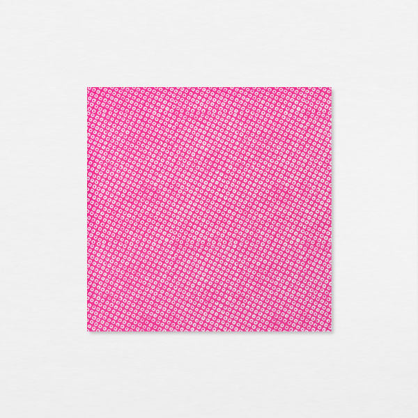 Washi 15cm - Kanoko blanc rose