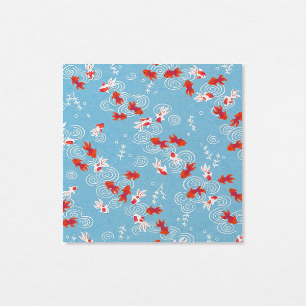 Washi 15cm - Koïs bleu