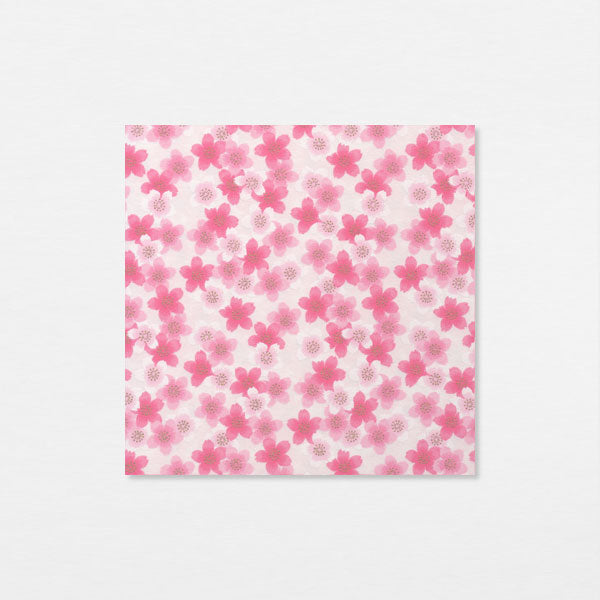 Washi 15cm - Nuée sakura rose blanc