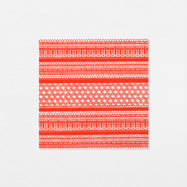 Washi 15cm - Tokyo orange