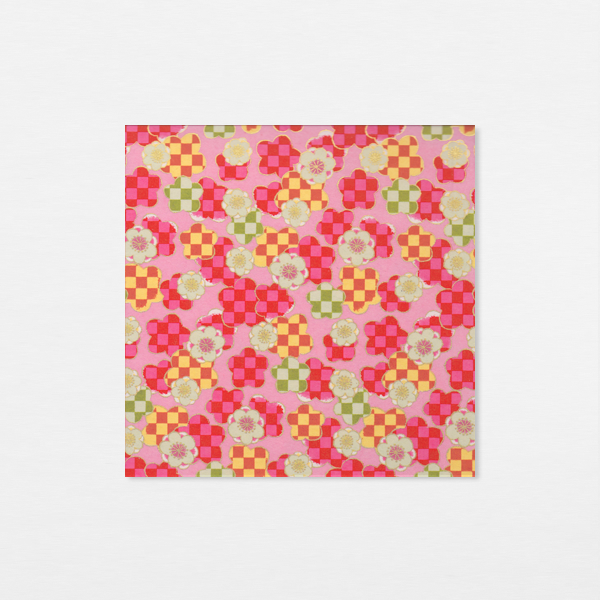 Washi 15cm - Ume ichimatsu