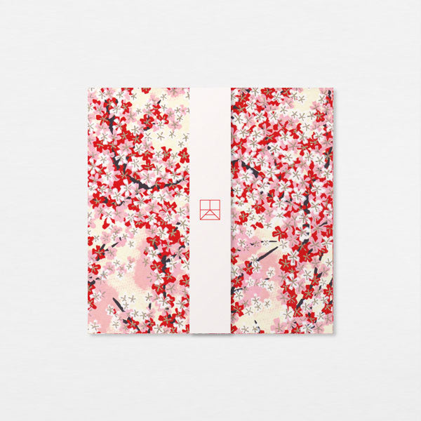 Papiers Assortis 15cm - Cerisiers fête rouge