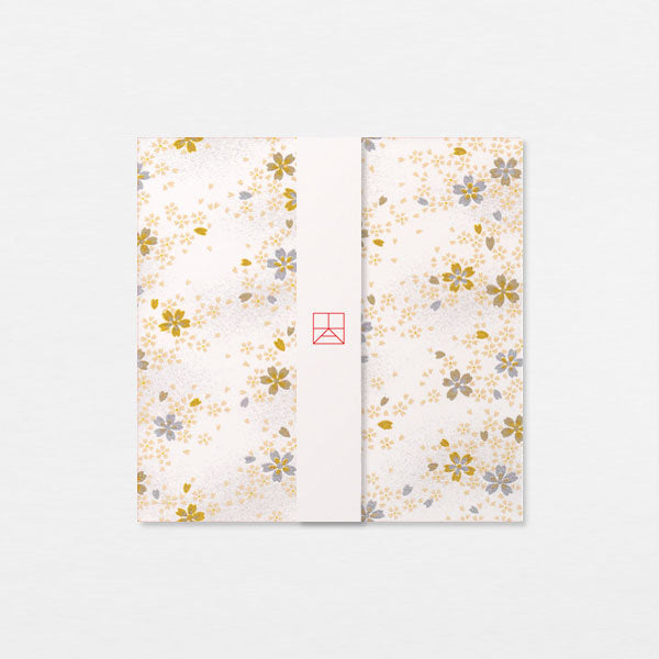 Papiers Assortis 15cm - Cerisiers hanami blanc