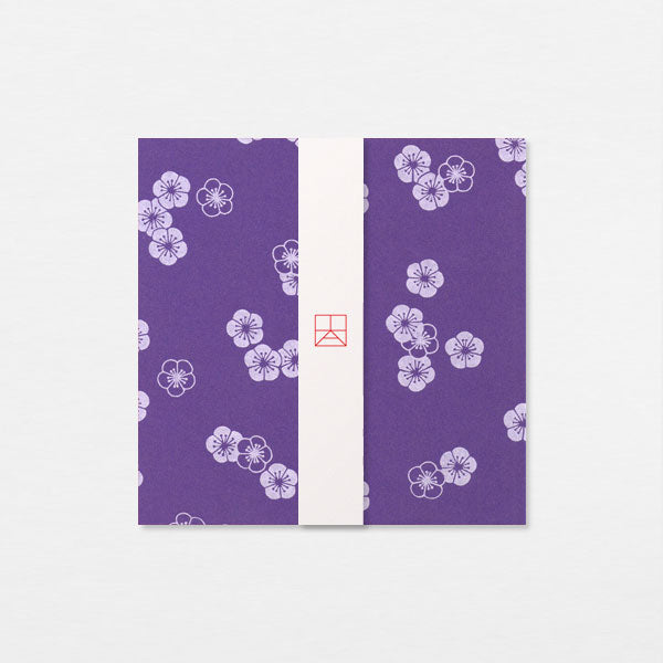 Papiers Assortis 15cm - Fleurs ume violet