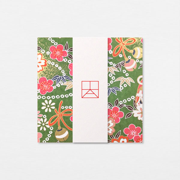 Papiers Assortis 7.5cm - Hanami vert