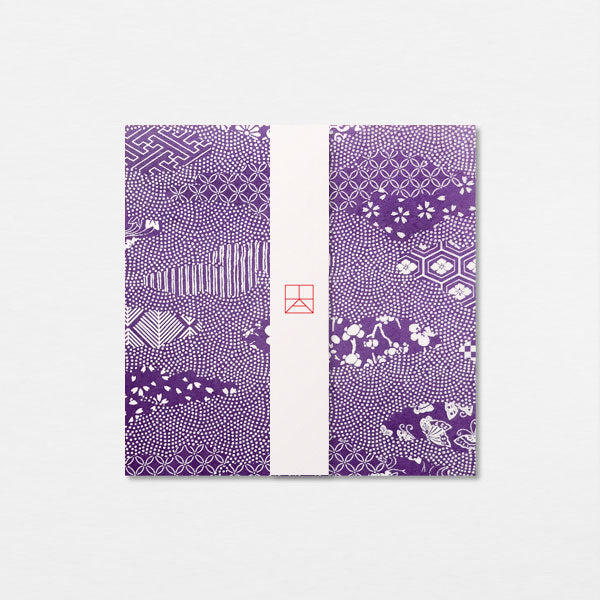 Papiers Assortis 15cm - Kyoto violet