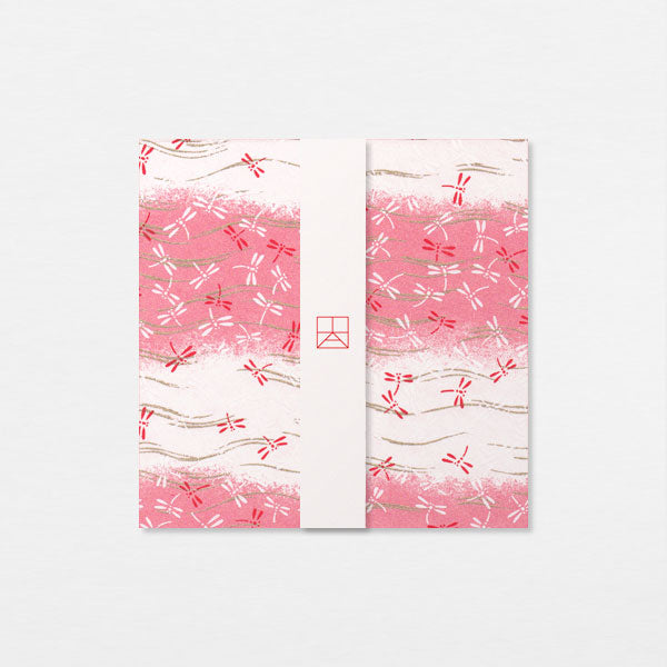 Papiers Assortis 15cm - Libellules rouge