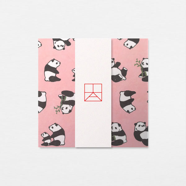 Papiers Assortis 7.5cm - Pandas roses