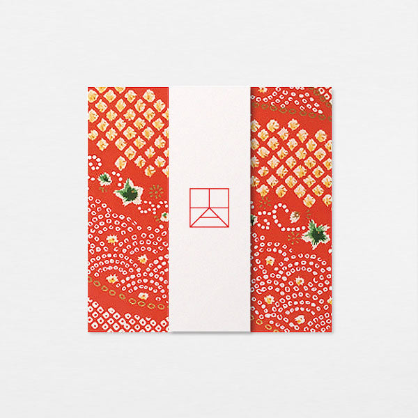 Papiers Assortis 7.5cm - Shibori rouge