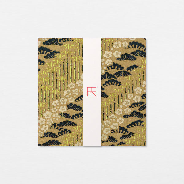 Carte Washi 15cm - Takamatsu or vert