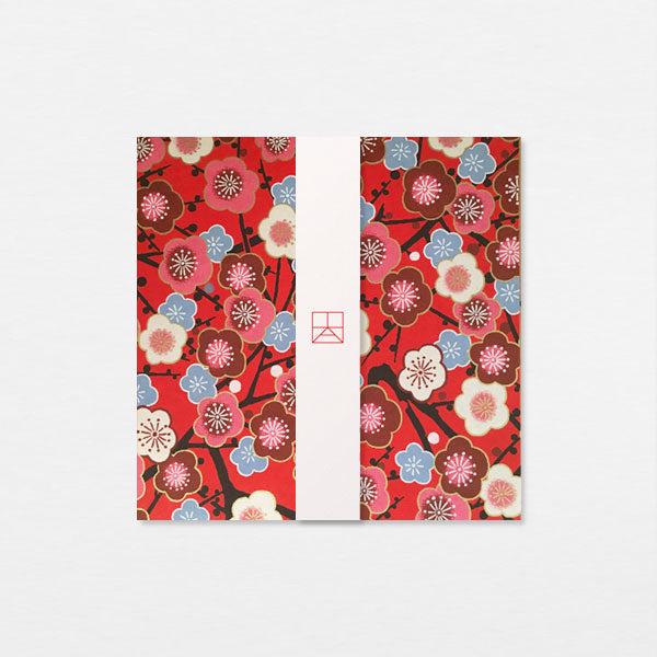 Papiers Assortis 15cm - Ume prunier rouge