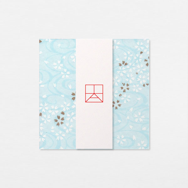 Papiers Assortis 7.5cm - Vent sakura bleu