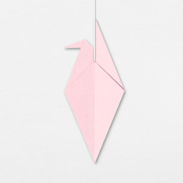 Suspension Tsuru - Washi Cerisier